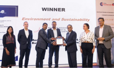 RNTBCI CSR Receives Award from Indo-French Chamber of Commerce and Industry