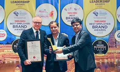 RNTBCI felicitated at Tamil Nadu Best Employer Brand Awards 2022