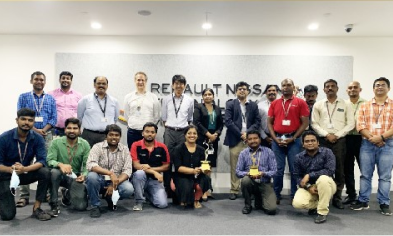 RNTBCI Admin team felicitated with two awards at iNFHRA's Workplace Conference and Awards in 2022